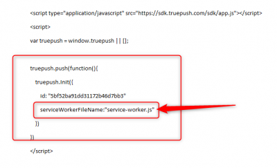 What is a Service Worker (sw.js) file in Push Notifications and how it works